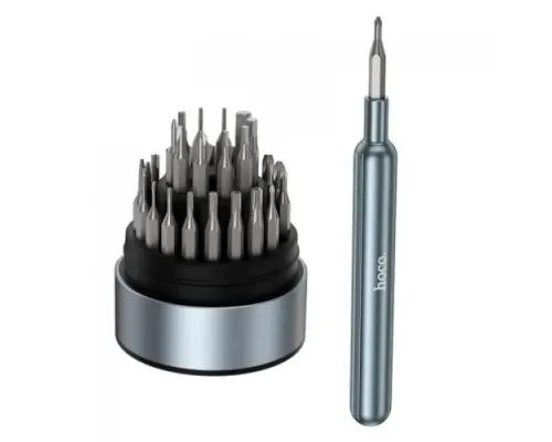 Набір викруток HOCO UT11 31-in-1 screwdriver set Сірий mag-6942007674621153858
