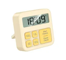 Електричний таймер HOCO HX43 Electronic timer Yellow mag-6942007667388153740