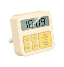 Електричний таймер HOCO HX43 Electronic timer Yellow mag-6942007667388153740