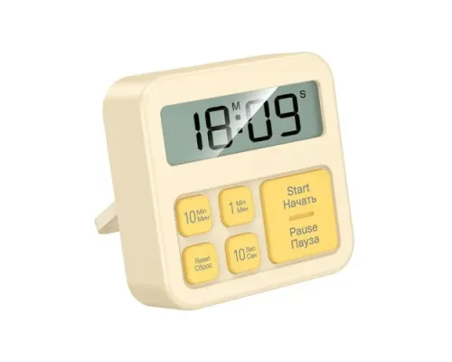 Електричний таймер HOCO HX43 Electronic timer Yellow mag-6942007667388153740