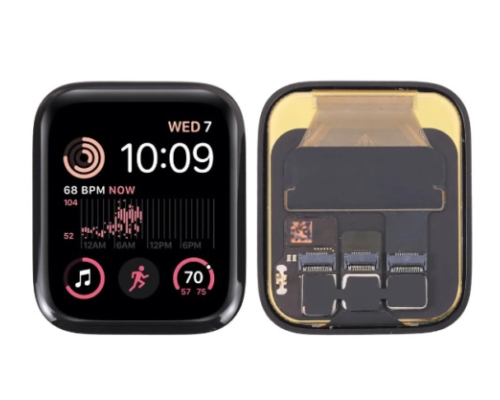 Дисплей для Apple Watch Series SE (2022) 44mm з сенсором black (Service) PLS-00-00056909