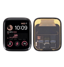 Дисплей для Apple Watch Series SE (2022) 44mm з сенсором black (Service) PLS-00-00056909