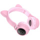 Навушники накладні HOCO W27 CAT EAR Wireless headphones Pink mag-6931474718464132460