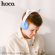 Навушники накладні HOCO W42 Cat Ears over-ear BT headphones BT5.3 Crystal Blue mag-6931474795861132472