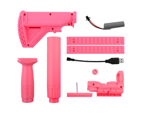 Водяний автомат Water Gun M416 pink