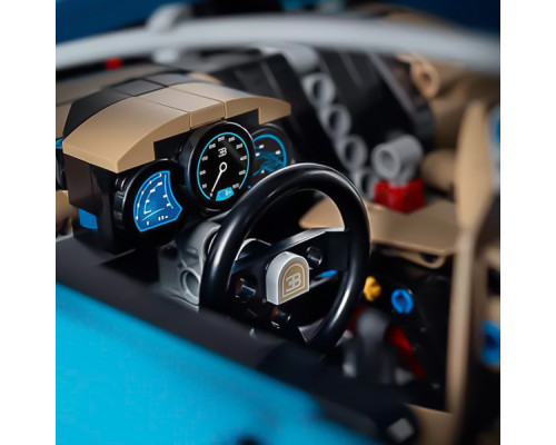 Машинка-конструктор Bugatti Chiron blue 2003000310504