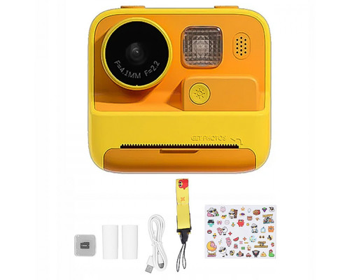 Дитяча фотокамера моментального друку SnapShot yellow 2001001957643