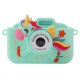 Дитяча фотокамера Unicorn green 2003000228328