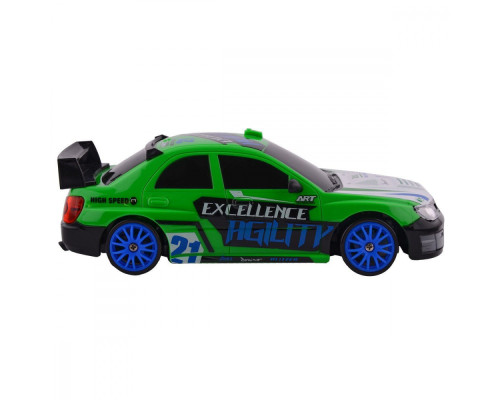 Машинка для дрифту на радіокеруванні Rally Series Subaru Impreza 4WD green 2001001754846