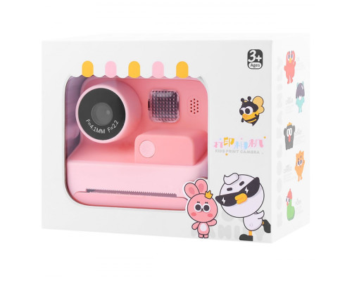 Дитяча фотокамера моментального друку SnapShot pink 2001001957650