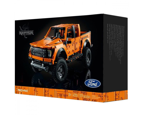 Машинка-конструктор F-150 Raptor orange 2003000310429