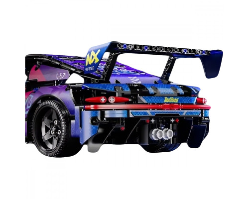 Машинка-конструктор Porsche 911 GT3 Cyberpunk purple 2003000310337