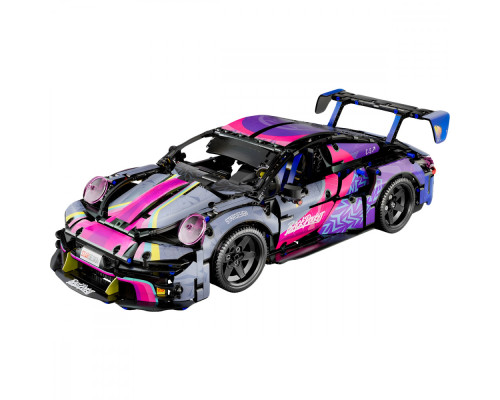 Машинка-конструктор Porsche 911 GT3 Cyberpunk purple 2003000310337