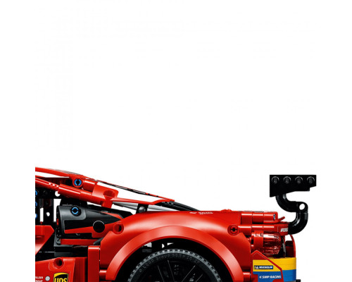 Машинка-конструктор Ferrari 488 GTE red 2003000310443