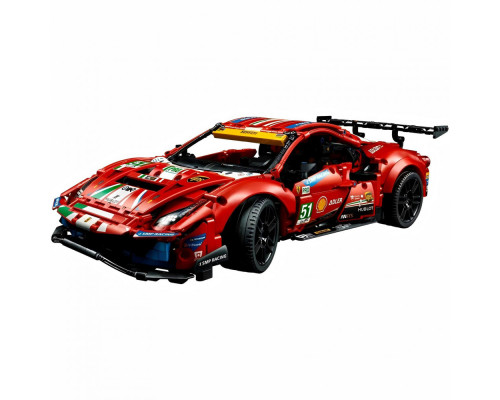 Машинка-конструктор Ferrari 488 GTE red 2003000310443
