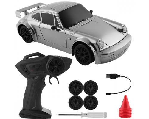 Машинка для дрифту на радіокеруванні Porsche 993 Carrera silver 2003000228205