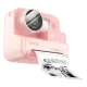 Фотоапарат дитячий з друком HOCO DV200 Dual lens children printing camera Pink mag-6942007628419144032
