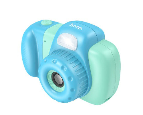 Фотоапарат дитячий HOCO DV201 Dual lens children camera Blue mag-6942007628426137356