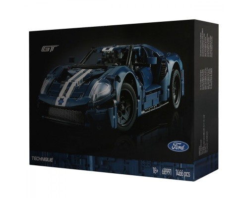 Машинка-конструктор Ford GT blue 2003000310511