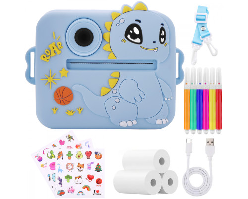 Дитяча фотокамера моментального друку DinoSnap green 2003000228298