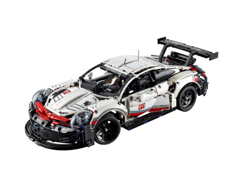 Машинка-конструктор Porsche 911 RSR white 2003000310405