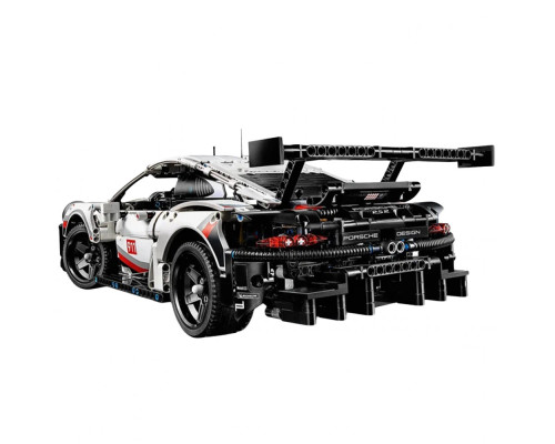 Машинка-конструктор Porsche 911 RSR white 2003000310405