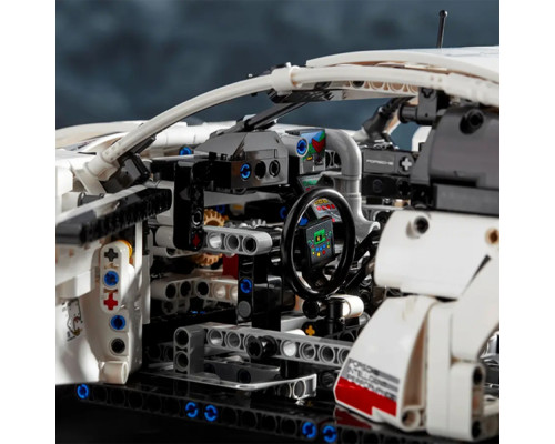 Машинка-конструктор Porsche 911 RSR white 2003000310405