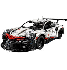 Машинка-конструктор Porsche 911 RSR white 2003000310405