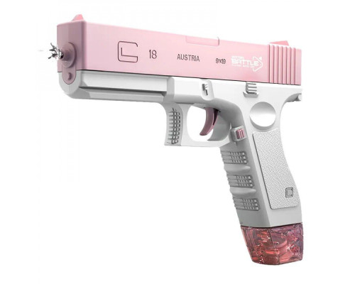 Водяний пістолет Water Gun Glock pink