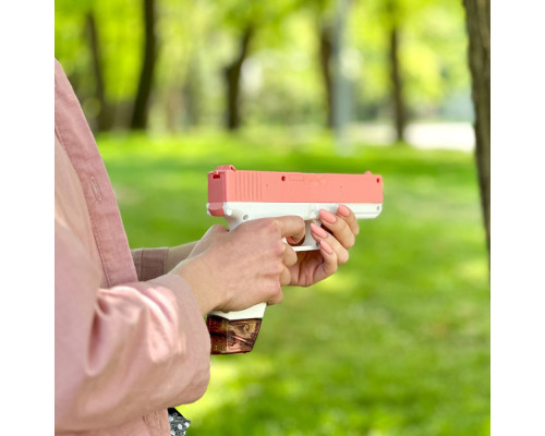 Водяний пістолет Water Gun Glock pink