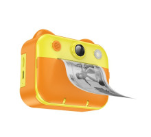 Фотоапарат дитячий з друком HOCO DV204 Dual-camera children printing camera Yellow mag-6942007638647138137