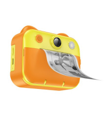 Фотоапарат дитячий з друком HOCO DV204 Dual-camera children printing camera Yellow mag-6942007638647138137