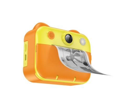 Фотоапарат дитячий з друком HOCO DV204 Dual-camera children printing camera Yellow mag-6942007638647138137