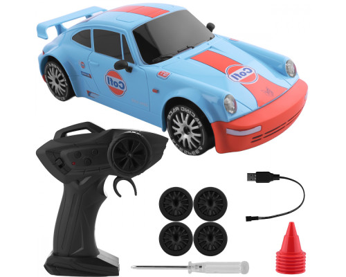 Машинка для дрифту на радіокеруванні Porsche GT 911 blue 2003000228236