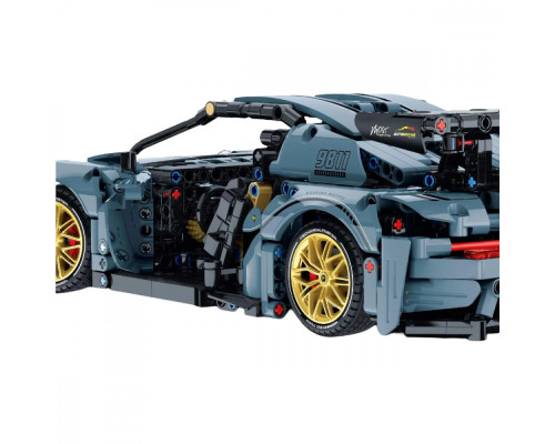 Машинка-конструктор Porsche 911 RWB white 2003000310399