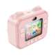Фотоапарат дитячий з друком HOCO DV204 Dual-camera children printing camera Pink mag-6942007638654138138