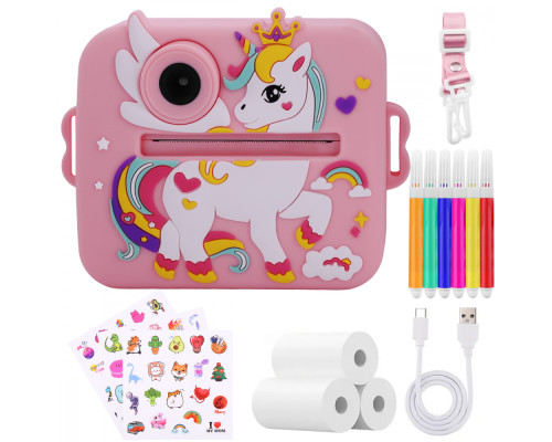 Дитяча фотокамера моментального друку Rainbow purple 2003000228274