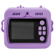 Дитяча фотокамера моментального друку Rainbow purple 2003000228274