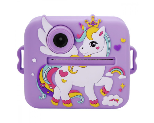 Дитяча фотокамера моментального друку Rainbow purple 2003000228274
