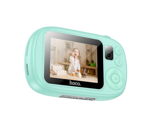 Фотоапарат дитячий HOCO DV205 Dual-camera children camera Blue mag-6942007638661138139