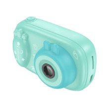 Фотоапарат дитячий HOCO DV205 Dual-camera children camera Blue mag-6942007638661138139