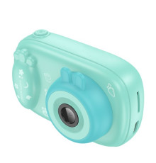 Фотоапарат дитячий HOCO DV205 Dual-camera children camera Blue mag-6942007638661138139