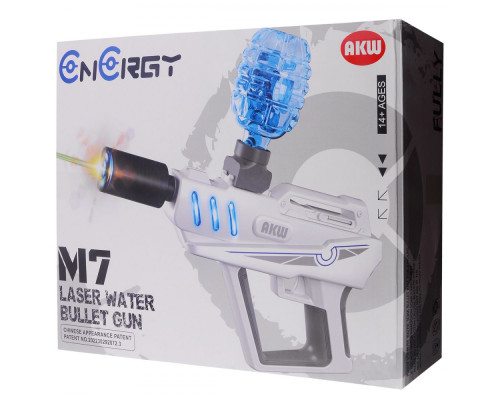 Автомат з гідрогелевими кульками M7 Laser Water Bullet Gun white