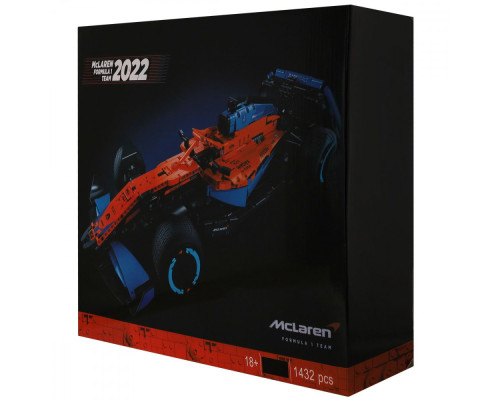 Машинка-конструктор McLaren Formula 1 2022 (MCL36) blue 2003000310382