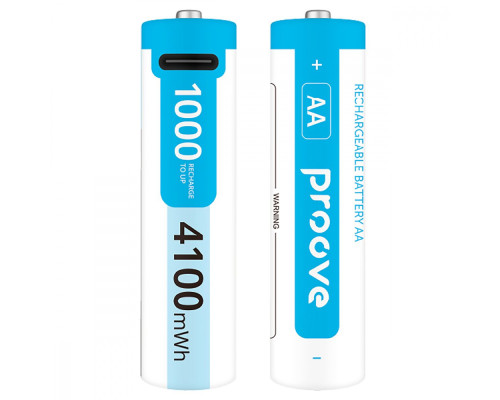 Акумуляторні батарейки Proove Compact Energy Pro AA 2 pcs white 2003000236040 6901114465430