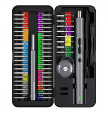 Багатофункціональний набір електричних викруток 58в1 KS-840058 black