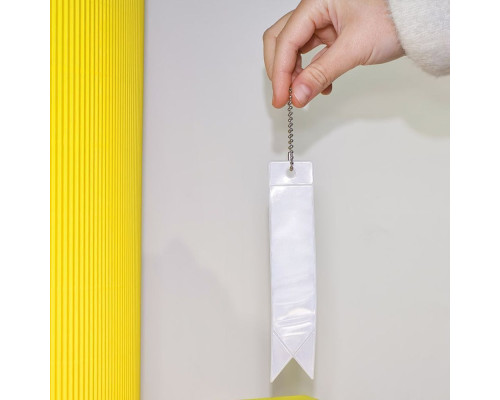 Брелок флікер світловідбивний silver 2001000625406