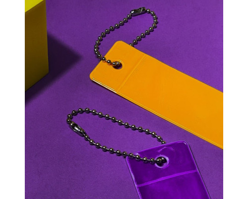 Брелок флікер світловідбивний silver 2001000625406