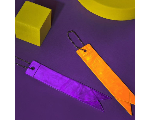 Брелок флікер світловідбивний silver 2001000625406