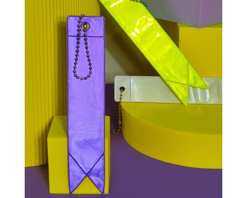 Брелок флікер світловідбивний silver 2001000625406